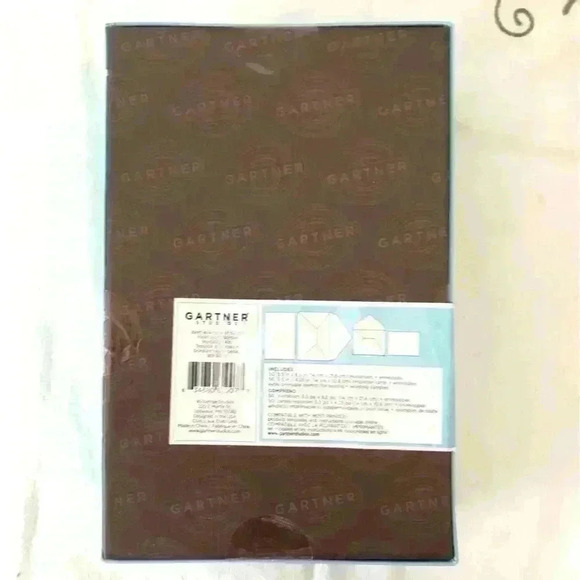 GARTNER STUDIOS pack of 50 blank invitations - Picture 3 of 6